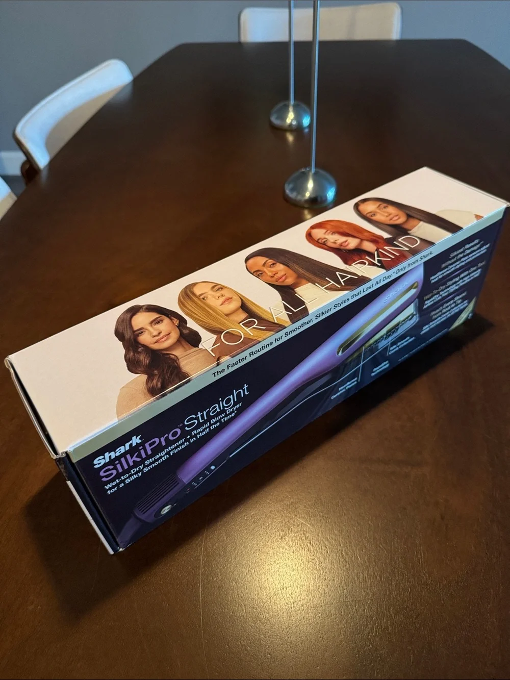 Shark SilkiPro Straight - Wet to Dry Straightener and Rapid Blow Dryer